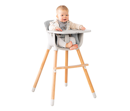 roba 2-in-1-Hochstuhl »Style Up wood«