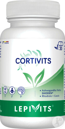 Lepivits Cortivits Complément Alimentaire Contre Le Stress Et La Fatigue 30 Gélules Végétales