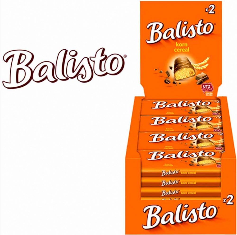 Balisto Korn Cereal Doppelriegel 20x 37g=740g MHD:30.3.25