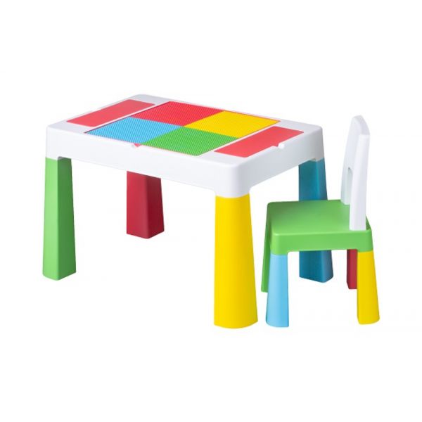 Babyactive Conjunto Mesa e Cadeira Multifun Multicolor