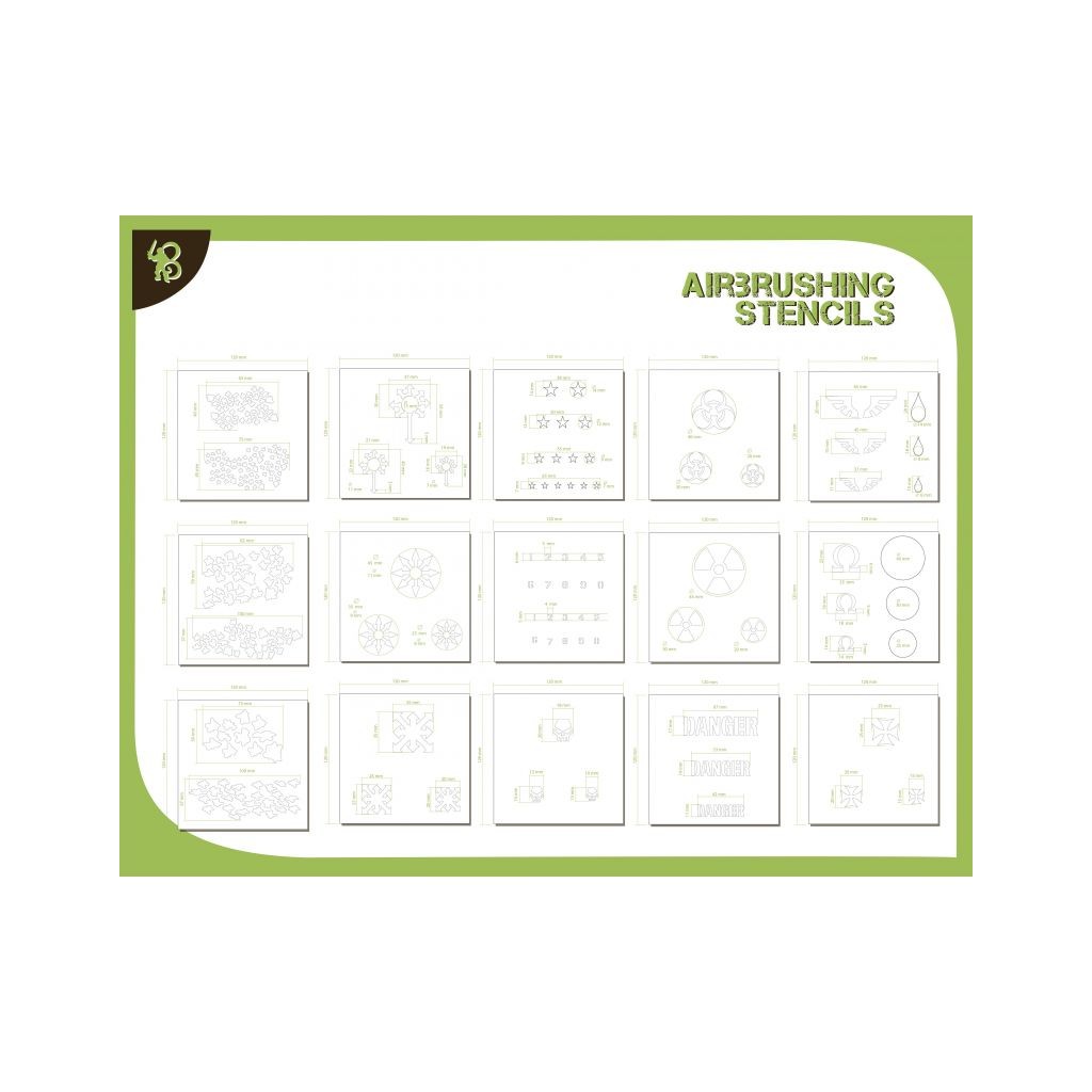Stencils Packs : Shapes & Various