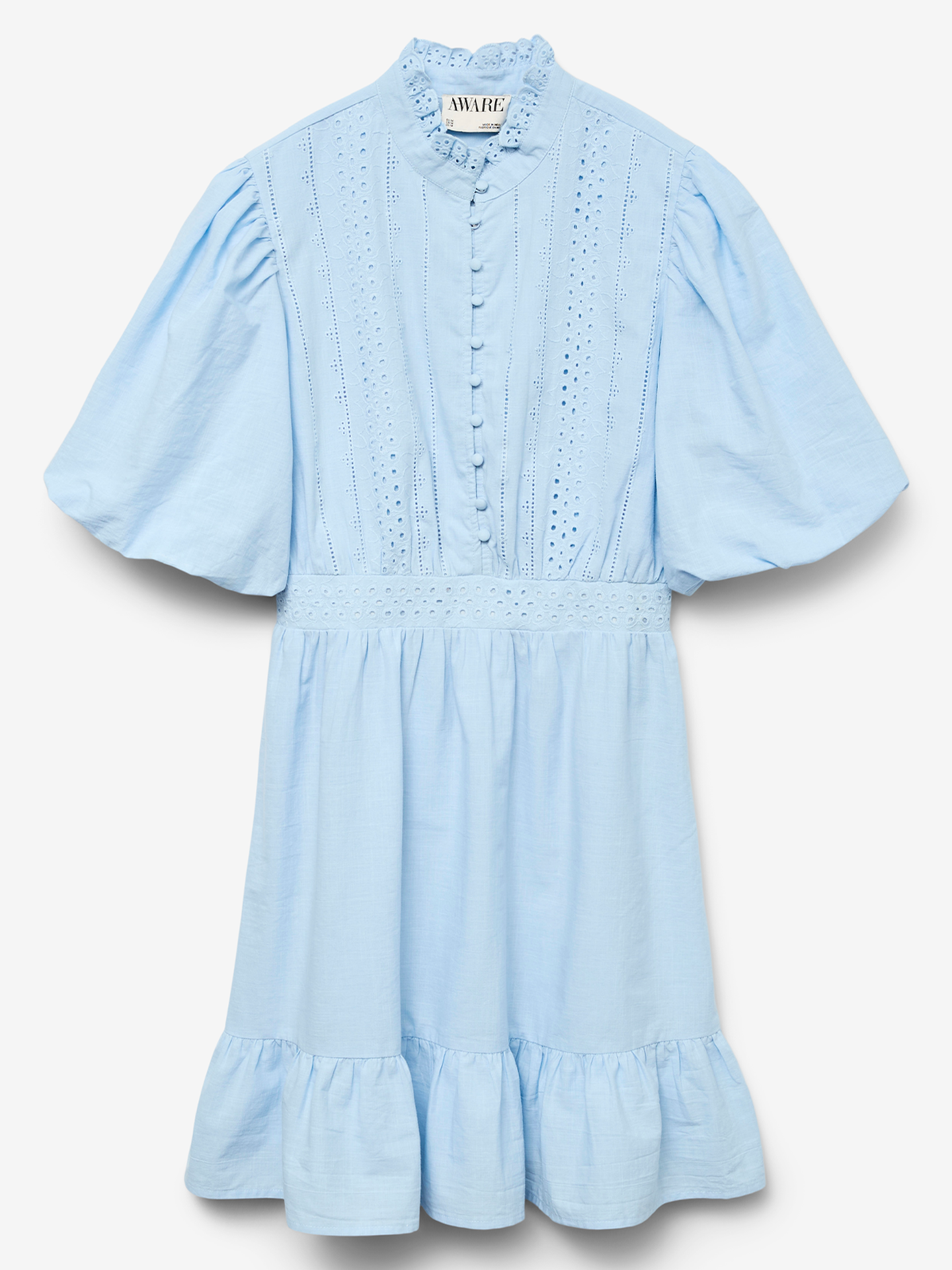 Aware Clover 2/4 High Neck Short Dress