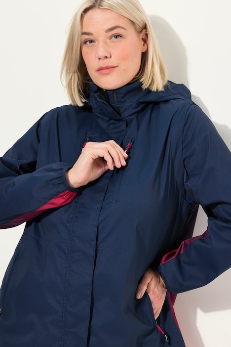 2-in-1-Funktionsjacke, wasserabweisend, Ärmel anbnehmbar