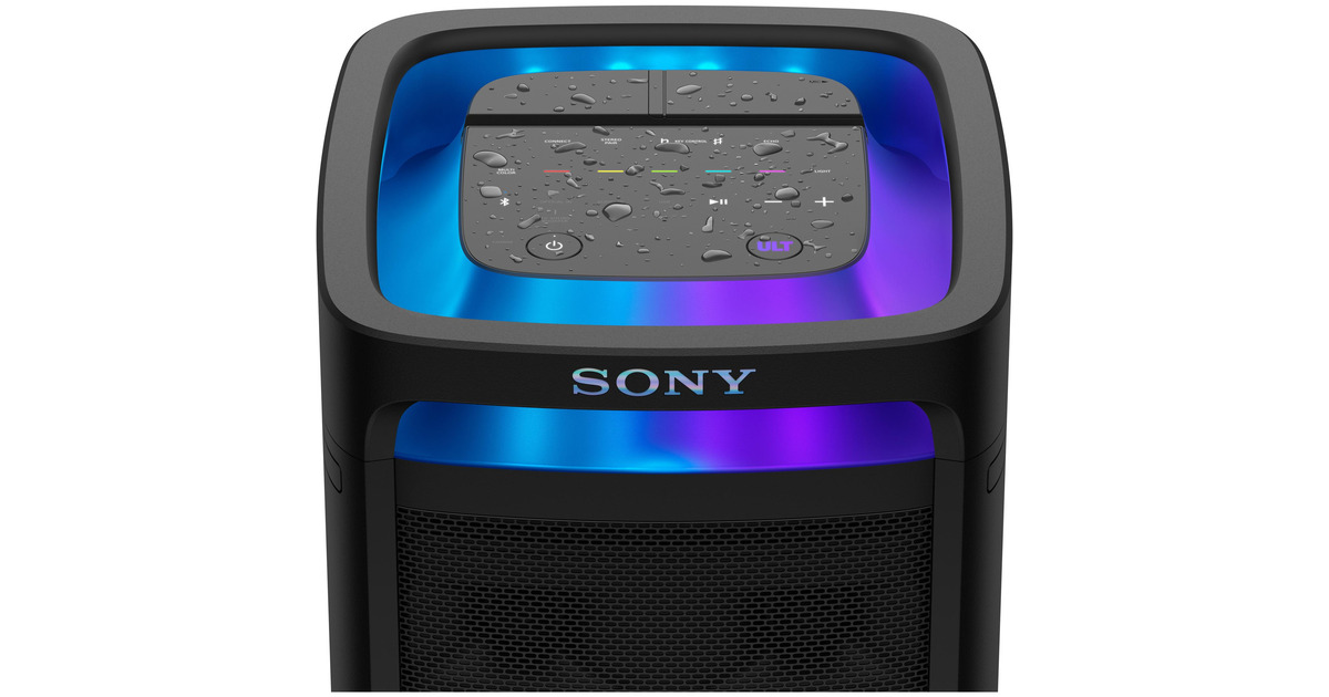 SonyULT Tower 9 Partybox luidspreker  (Zwart, Bluetooth 5.2)