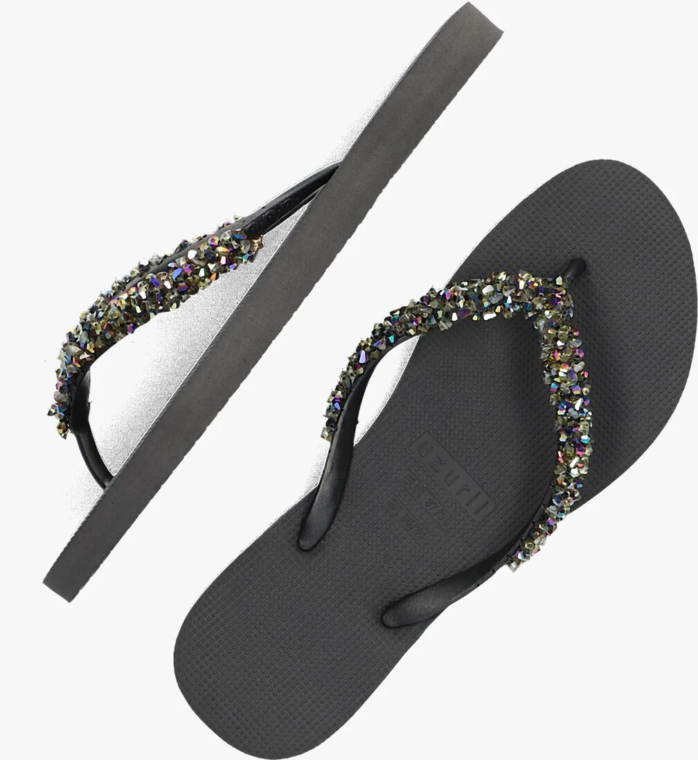 UZURII zwarte uzurii teenslippers classic aby