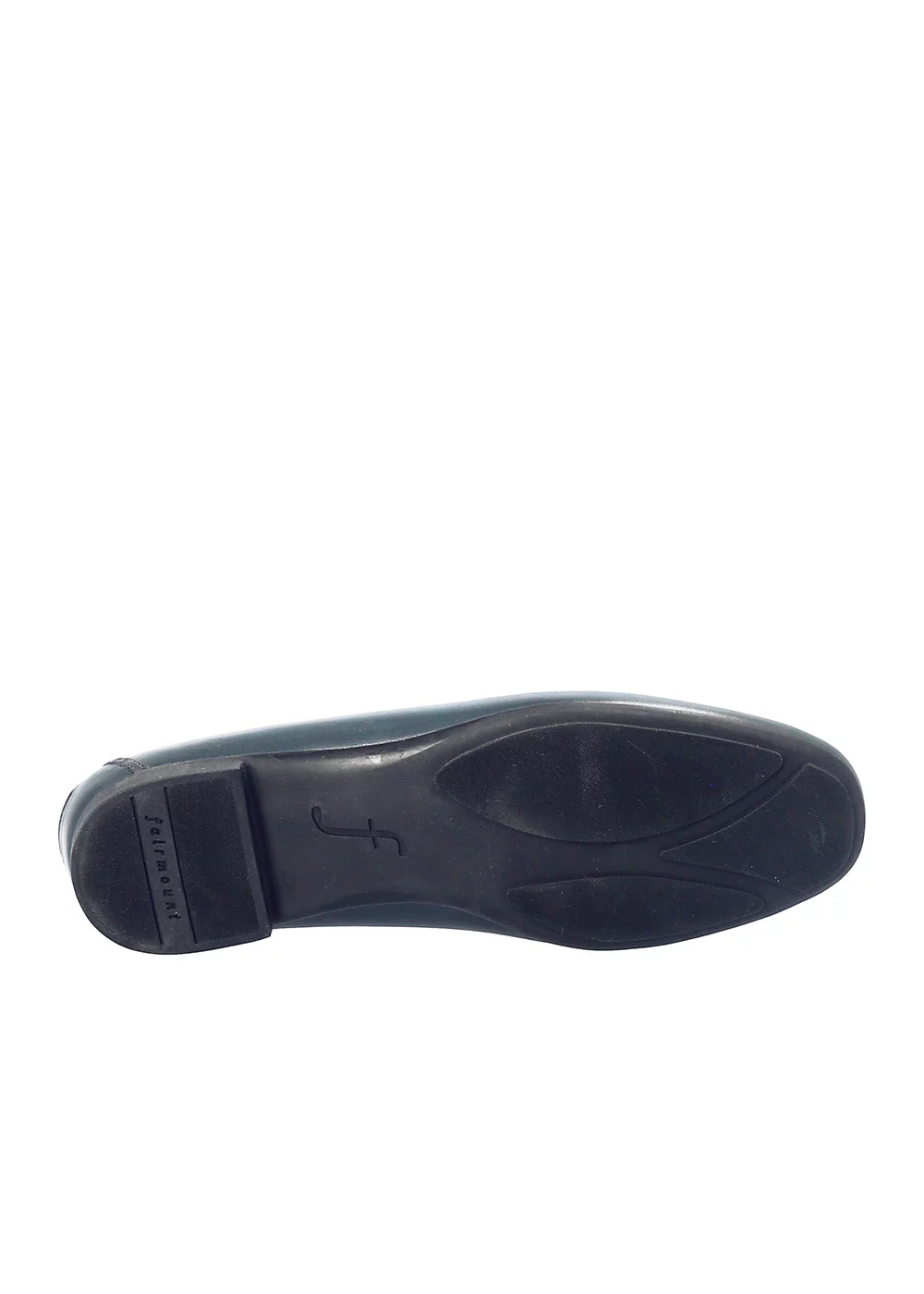 MOCASSIN SIMPLE ROUND CUIR BLEU