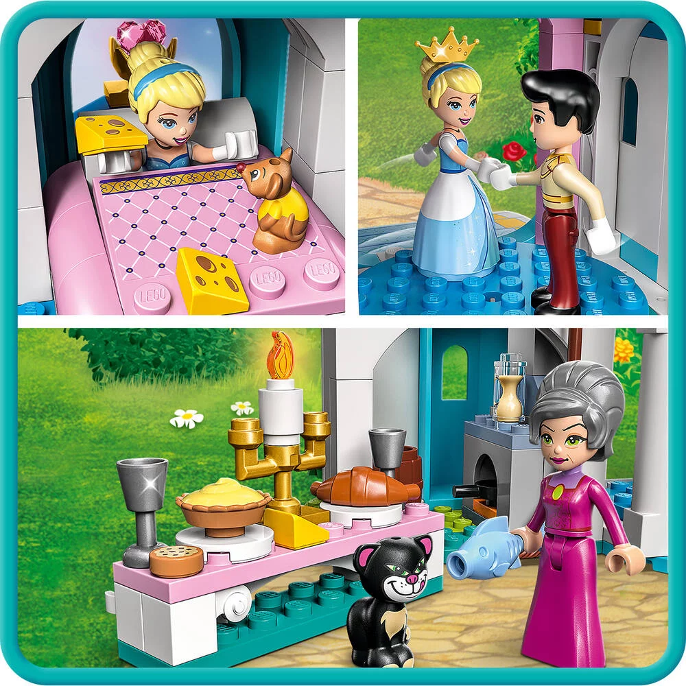 LEGO®DISNEY PRINCESS™ 43206 - LE CHATEAU DE CENDRILLON ET DU PRINCE CHARMANT