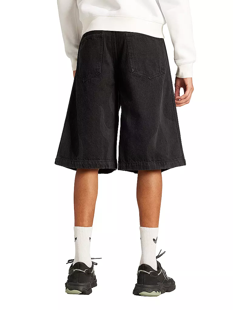 ADIDAS ORIGINALS Jeansshorts schwarz