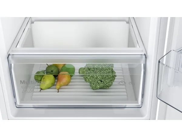 Bosch Serie | 2 KIV87NSE0 - Køleskab/fryser - bund-fryser - til indbygning - niche - bredde: 56 cm - dybde: 55 cm - højde: 177.5 cm - 270 liter - Klasse E