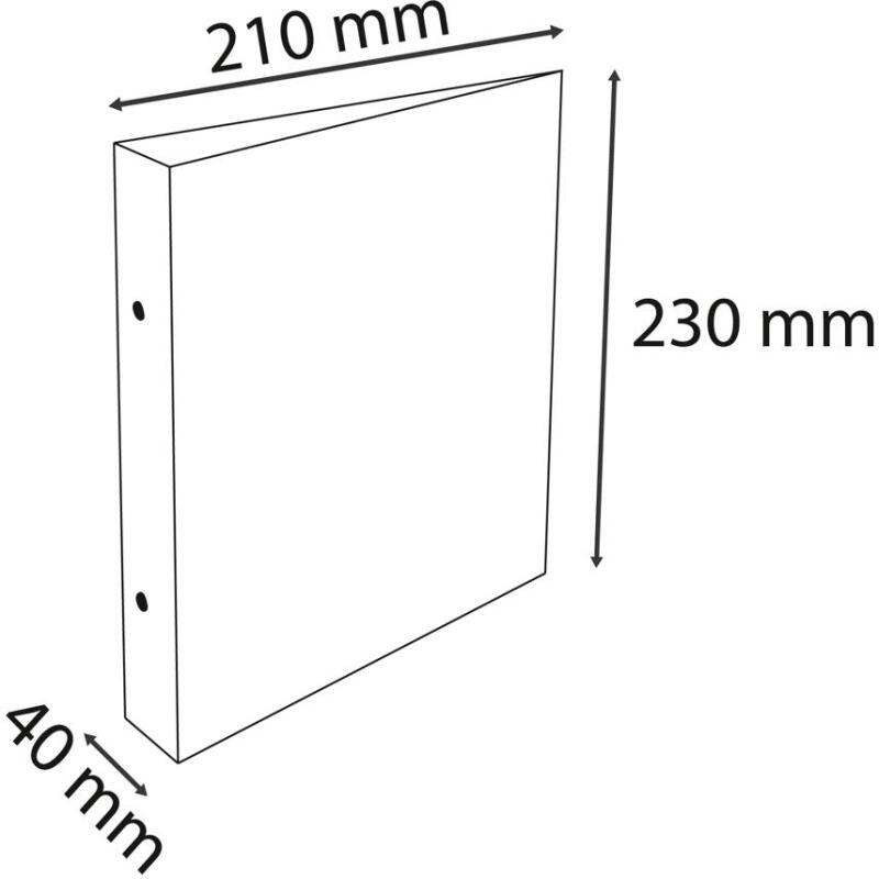 Classeur rembordé prolypropylène 2 anneaux 30mm - A5