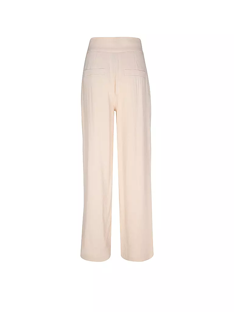 MARC CAIN High Waist Chino WICHITA Wide Fit rosa