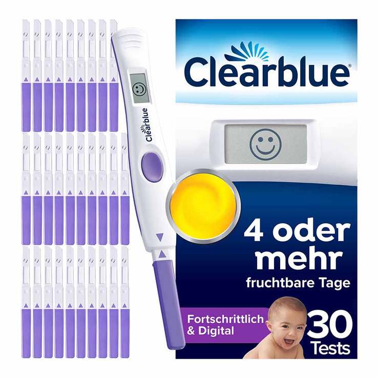 Clearblue Ovulationstest fortschrittlich & digital, 30 St