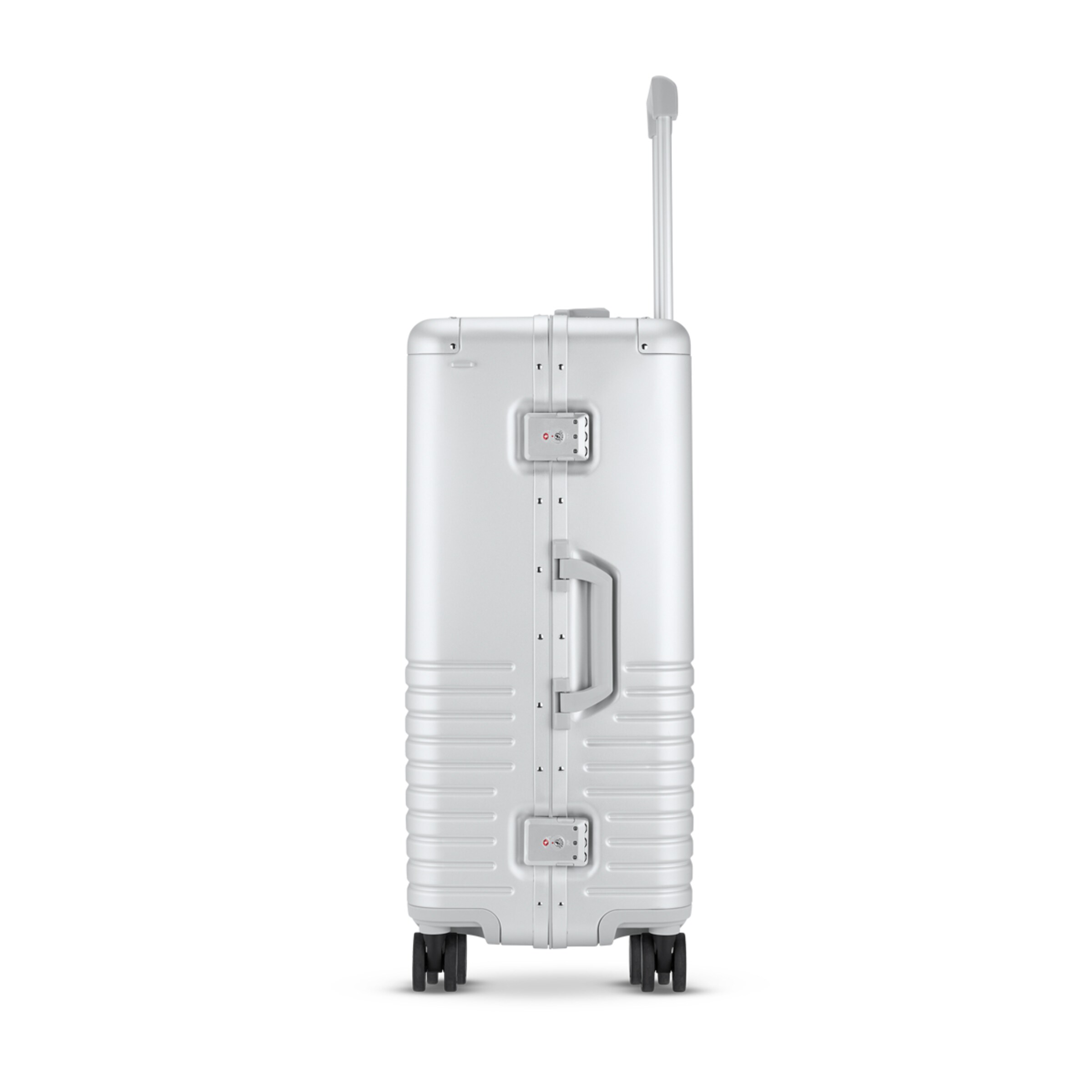Heathrow Aluminium Check In Silver