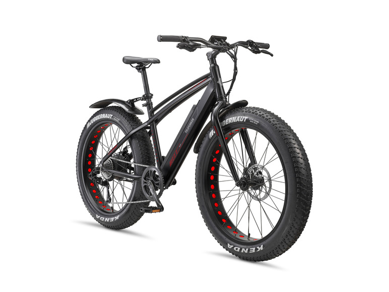 E-bike Fat bike Klimmer FM350 zwart 26