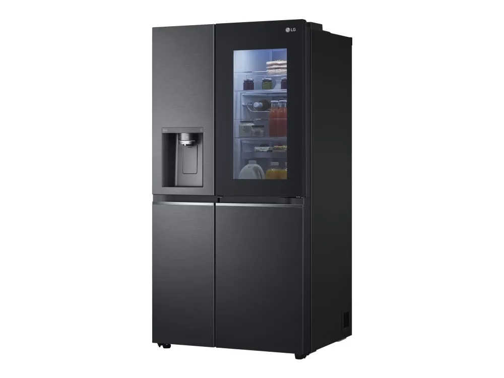LG GSXV90MCDE - Køleskab/fryser - side-by-side med vanddispenser, isdispenser - bredde: 91.3 cm - dybde: 73.5 cm - højde: 179 cm - 635 liter - Klasse E