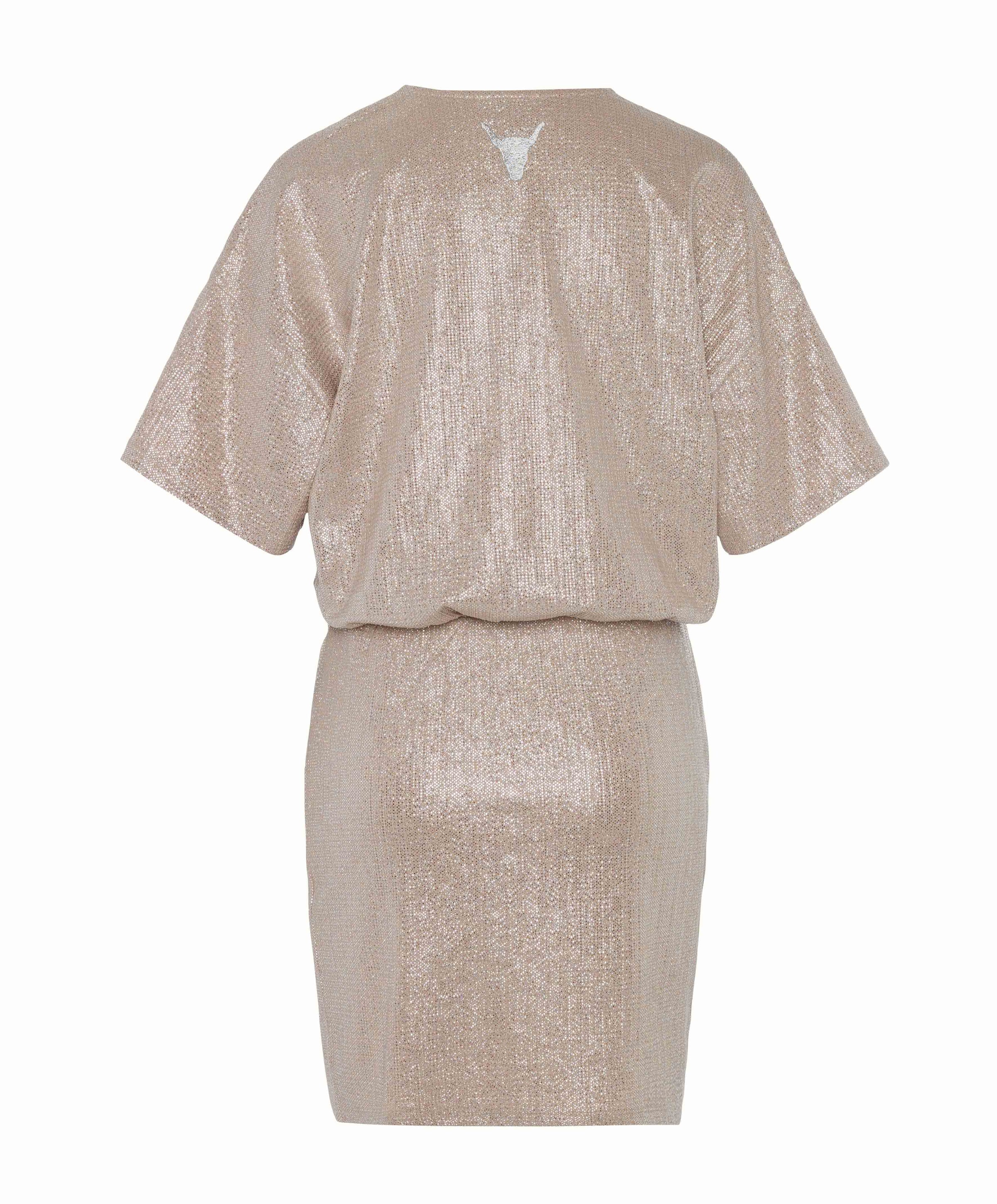 Alix The Label Dames jurk goud
