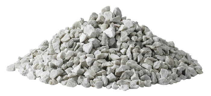 Granitskærver 11/16 mm hvid Lysit - Safestone