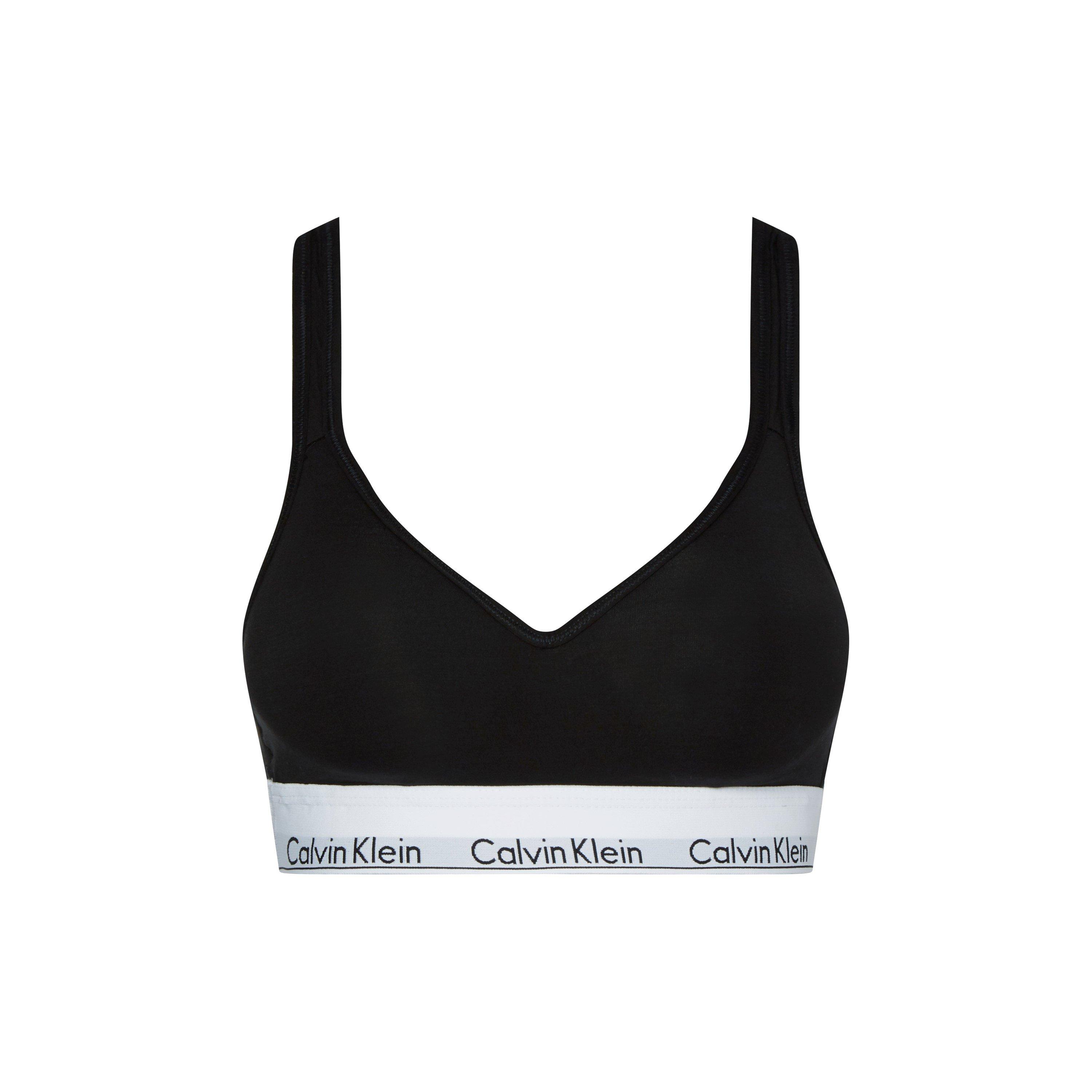 Calvin Klein Modern cotton bralette lightly lined
