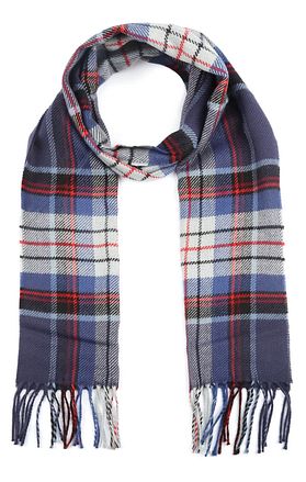 Suitable Heren Sjaal Ruit Rood Blauw 22-08 Sjaal kopen