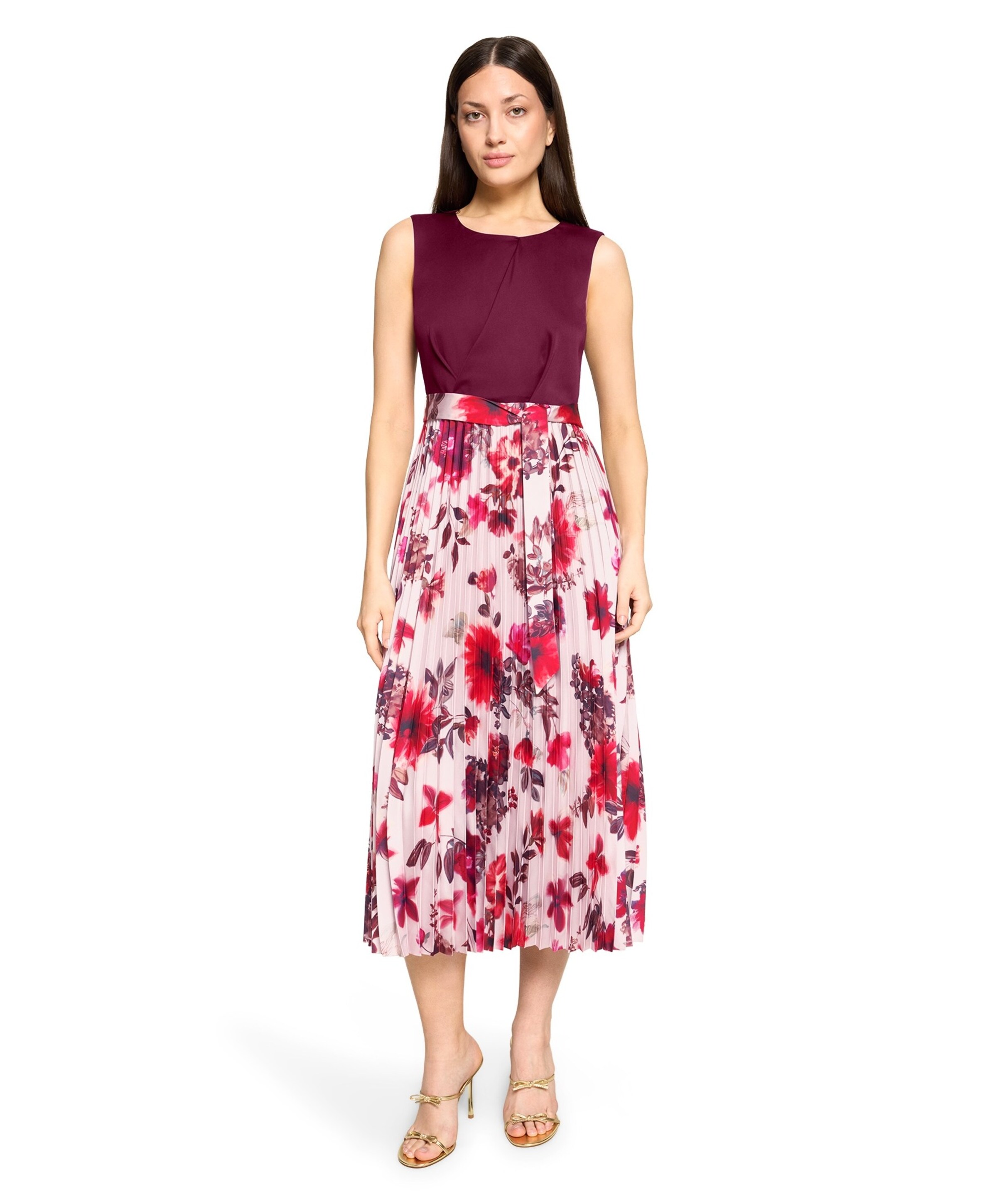 Vera Mont Dames jurk bordeaux
