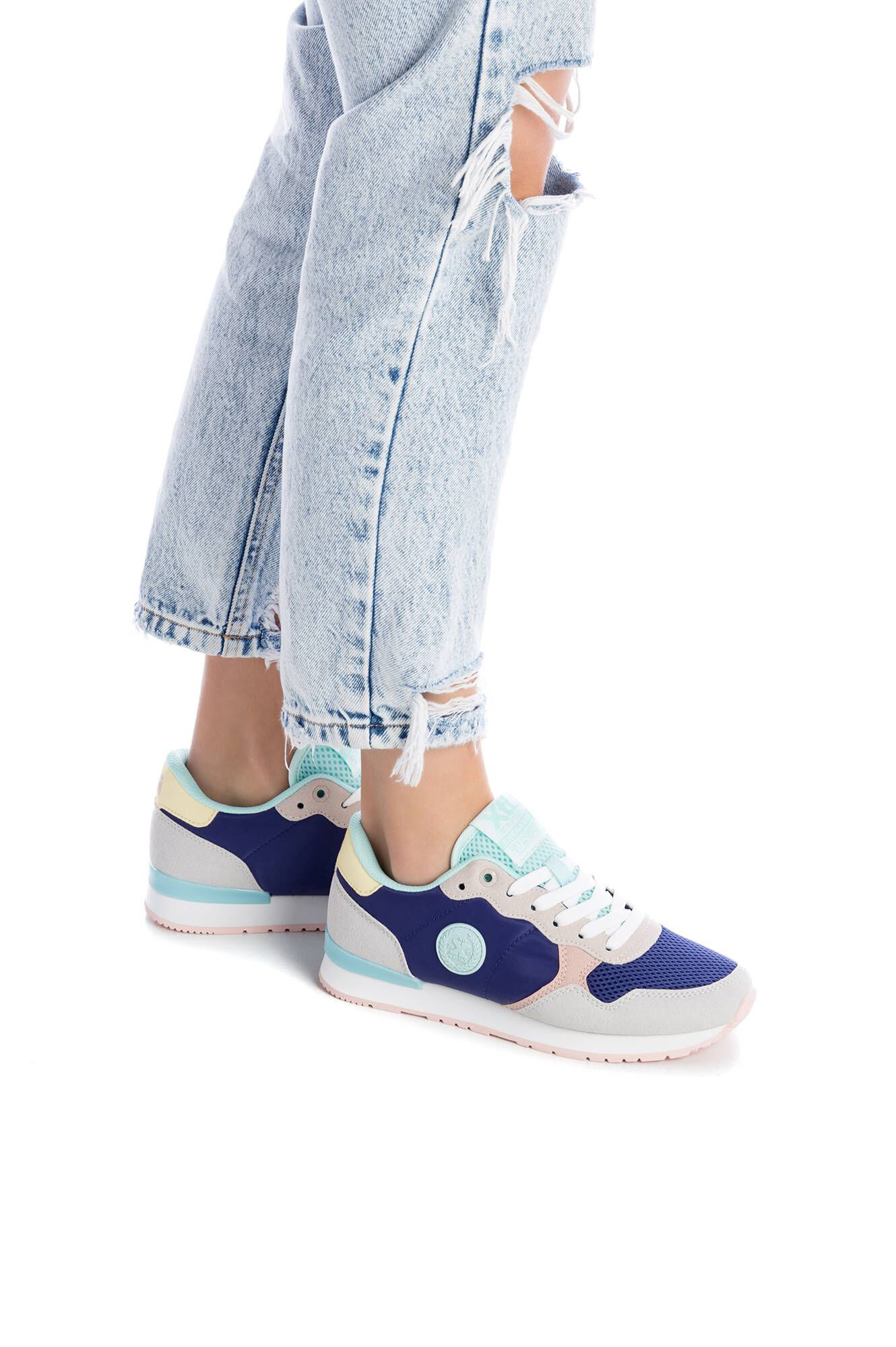 Sapato feminino, Xti - azul marinho