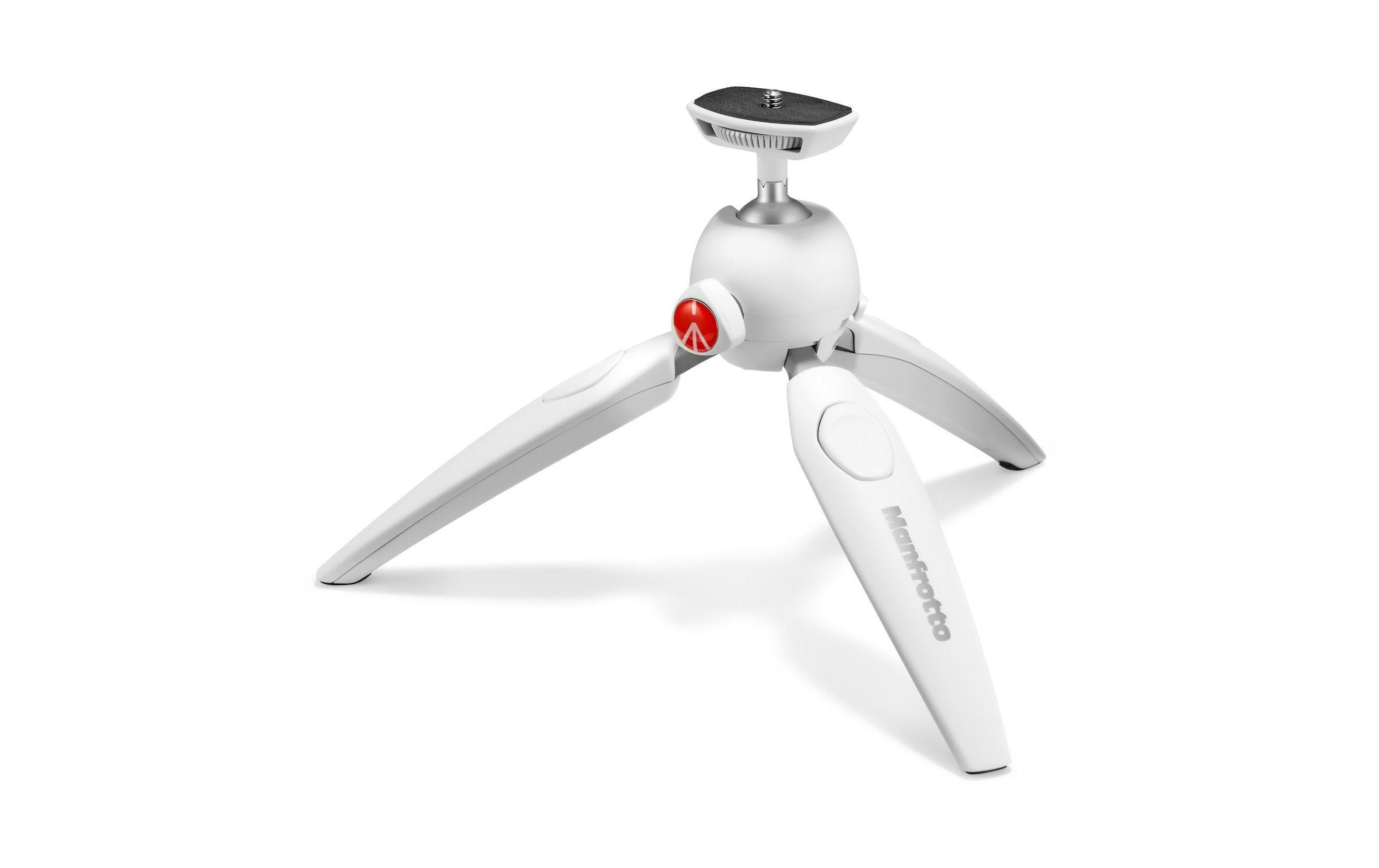 Stativ Pixi EVO WeissLeichtes Mini-Stativ mit Kugelkopf