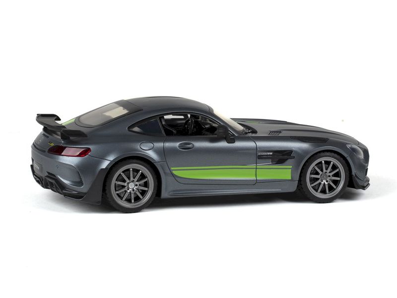 TEC-TOY Auto Mercedes-AMG GT R Pro mit Licht, Grau, 1:16 Ferngesteuerter Sportwagen mit Licht für Kinder ab 6 Jahren