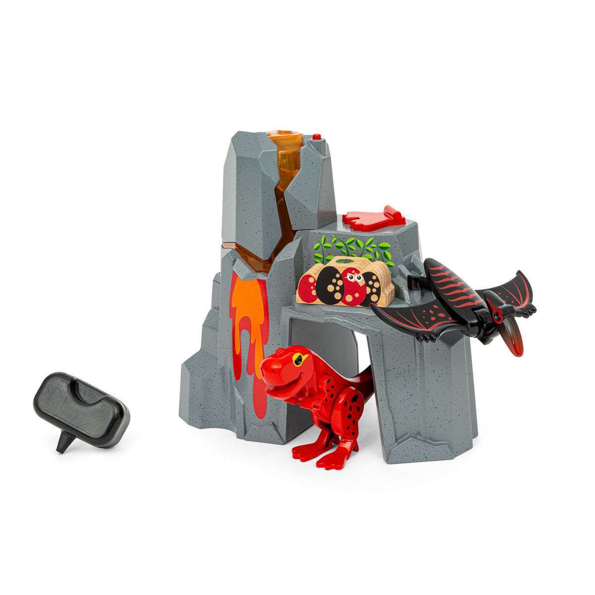 BRIO Spiel Dinosaurier-Vulkan mit Ausbruchsfunktion