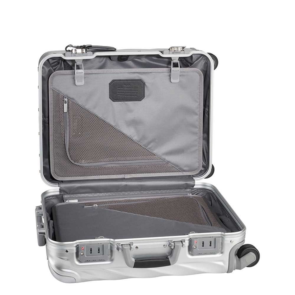 Tumi 19 Degree Aluminium Continental Carry-On silver