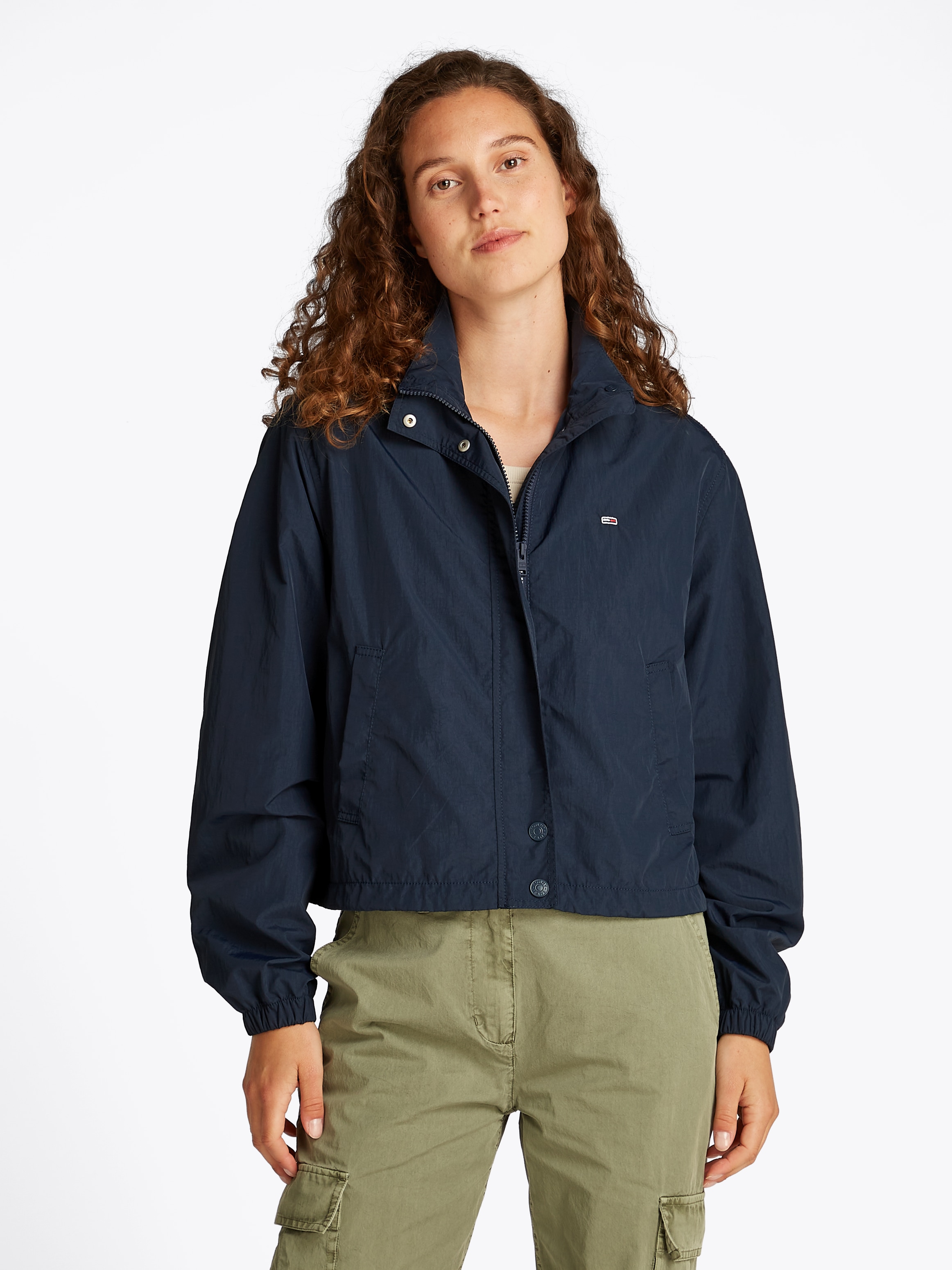 Tommy Jeans Curve Windbreaker »TJW ESSENTIAL JACKET EXT« in Grossen Grössen