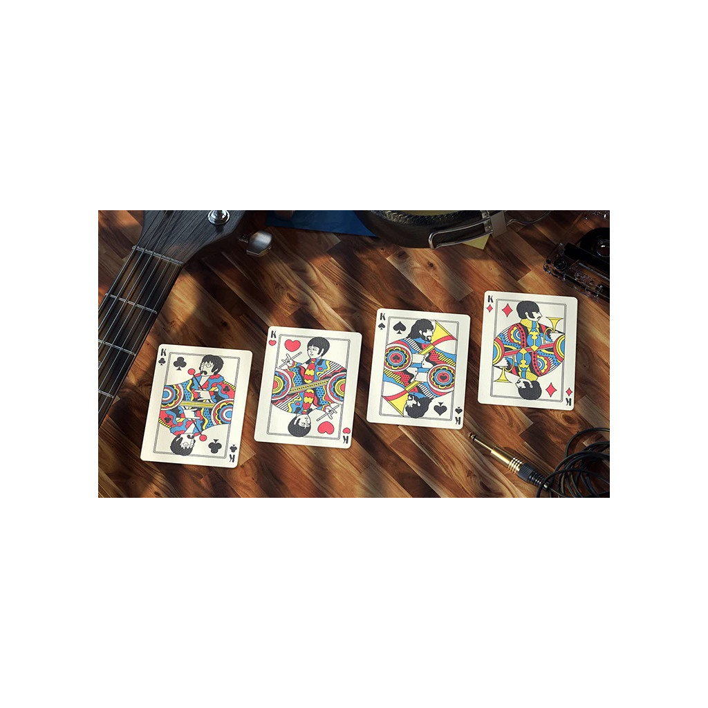 Cartes Bicycle Theory 11 - The Beatles : Yellow Submarine