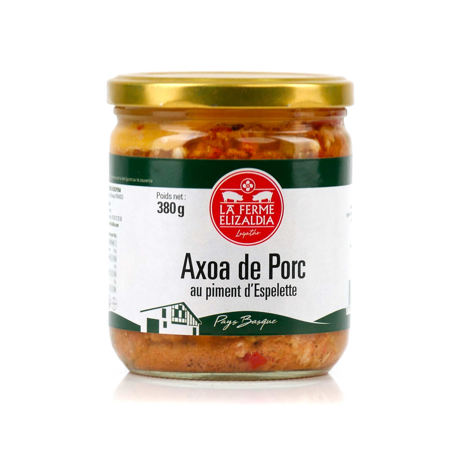 Axoa de porc au piment d'Espelette