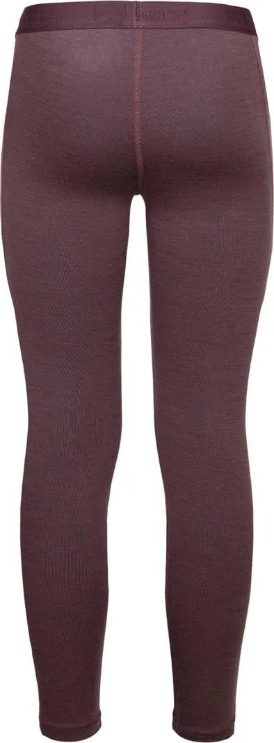 Urberg Merino-Bamboo Base Layer Set Jr Huckleberry/Blue Nights