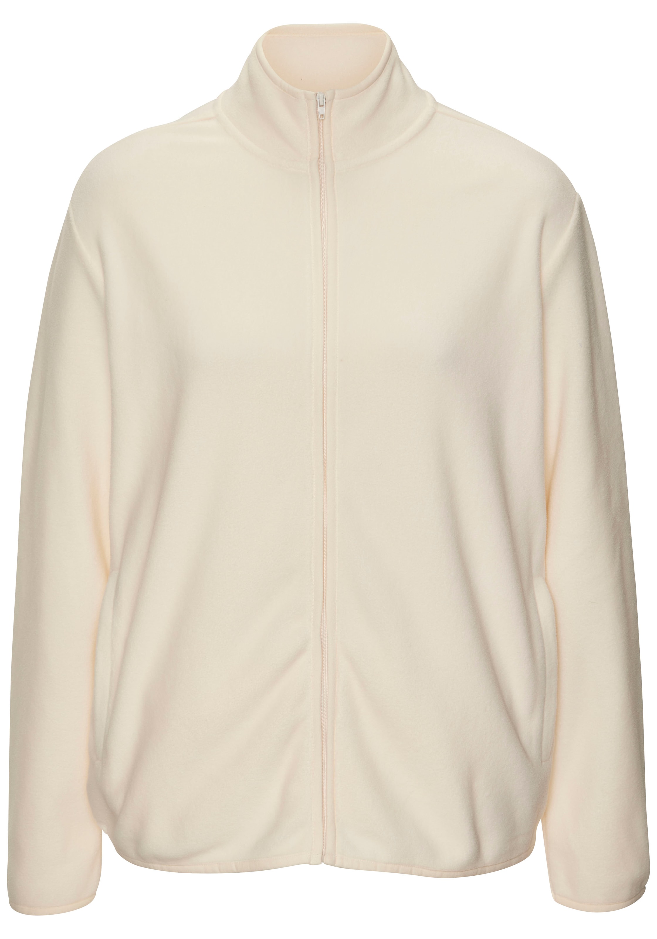 Vivance Sweatjacke , mit Stehkragen und Eingrifftaschen