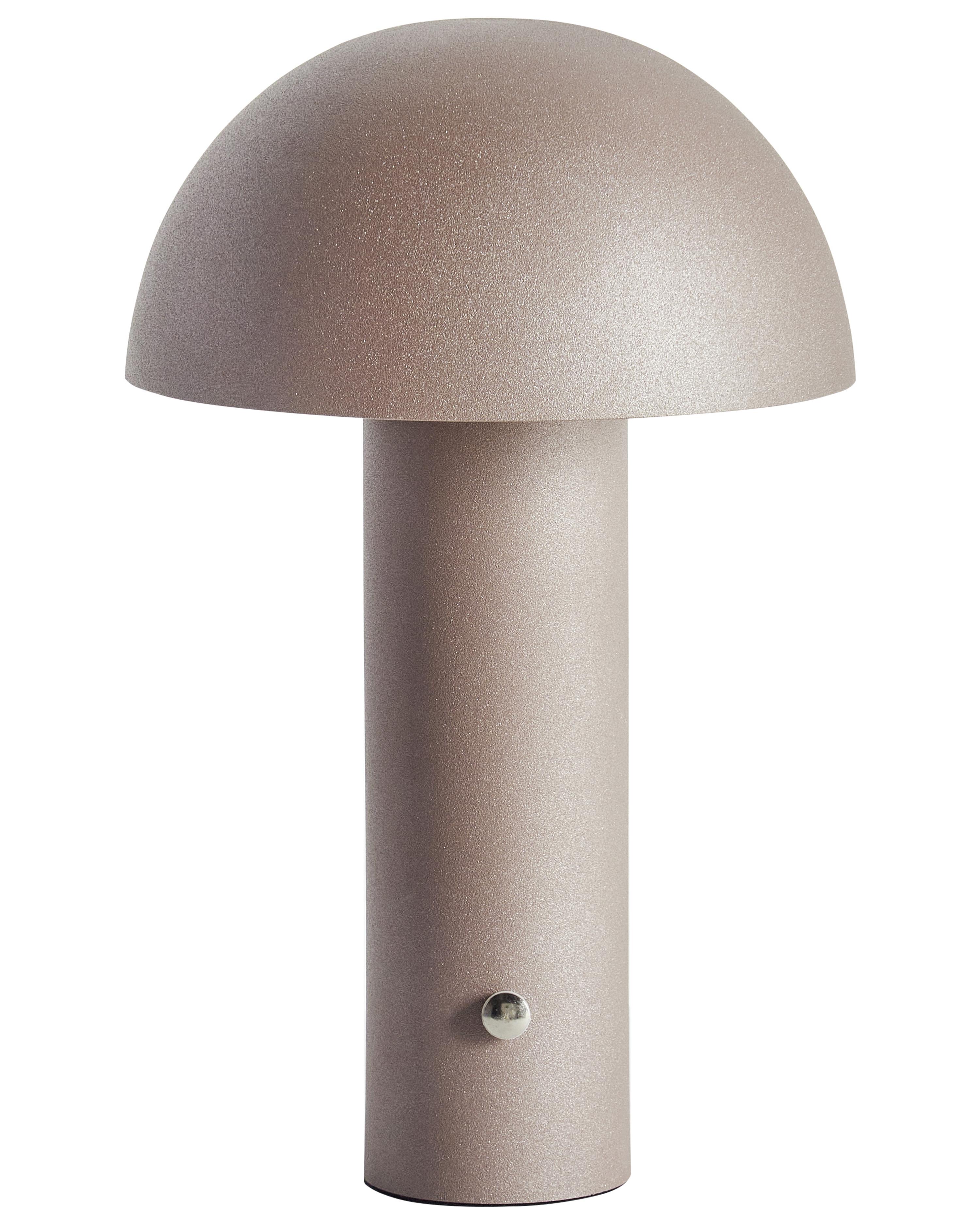 LED draadloze tafellamp BOJO met dimmer Metaal Bruin