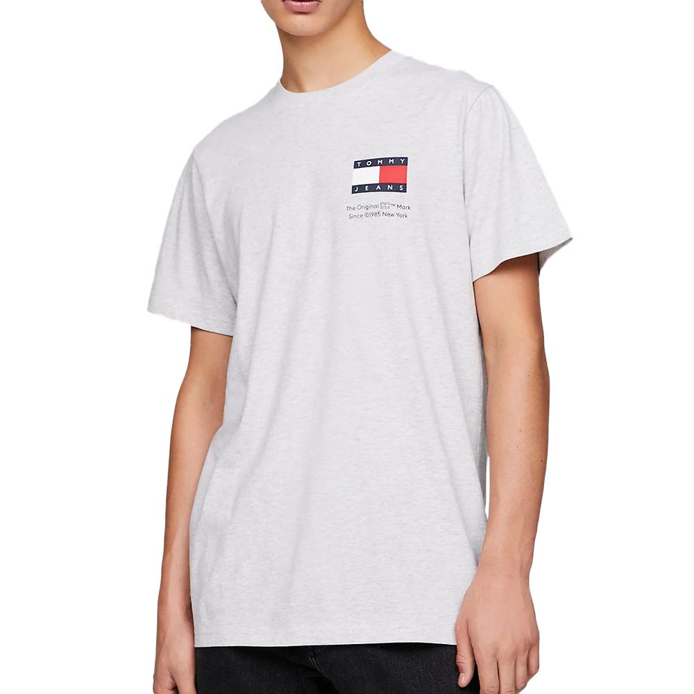 Tommy Hilfiger T-shirt Gris Homme Tommy Hilfiger Essential
