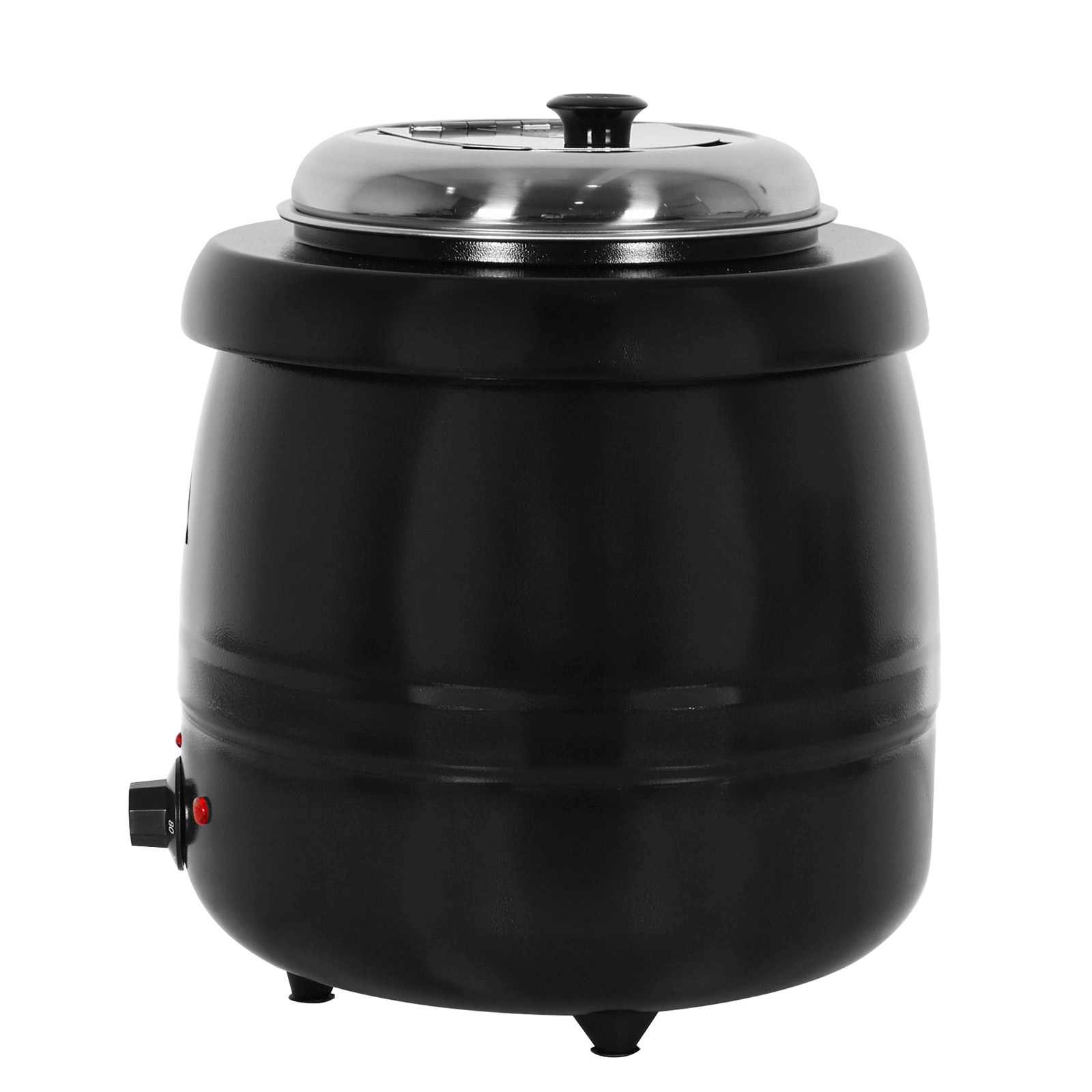 Suppentopf elektrisch 10L schwarz