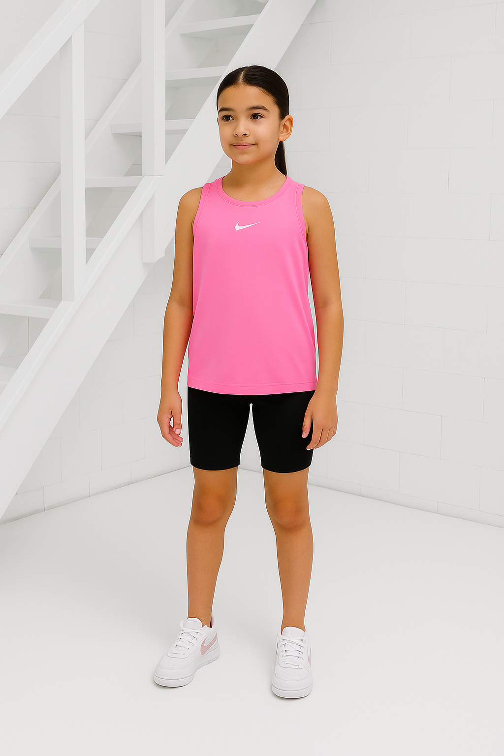 Nike One Tanktop Kids Roze