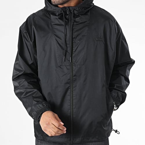 Coupe-Vent Capuche II8161 Noir