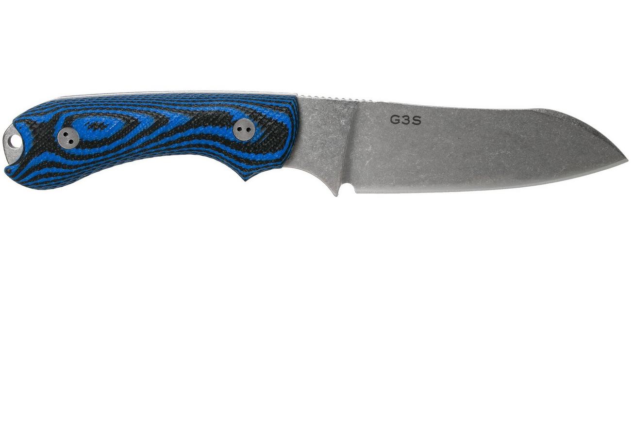 Bradford Guardian 3SF, 3D Black/Blue G10 Guardian 3 M390, Sabre Stonewashed 3SF-113