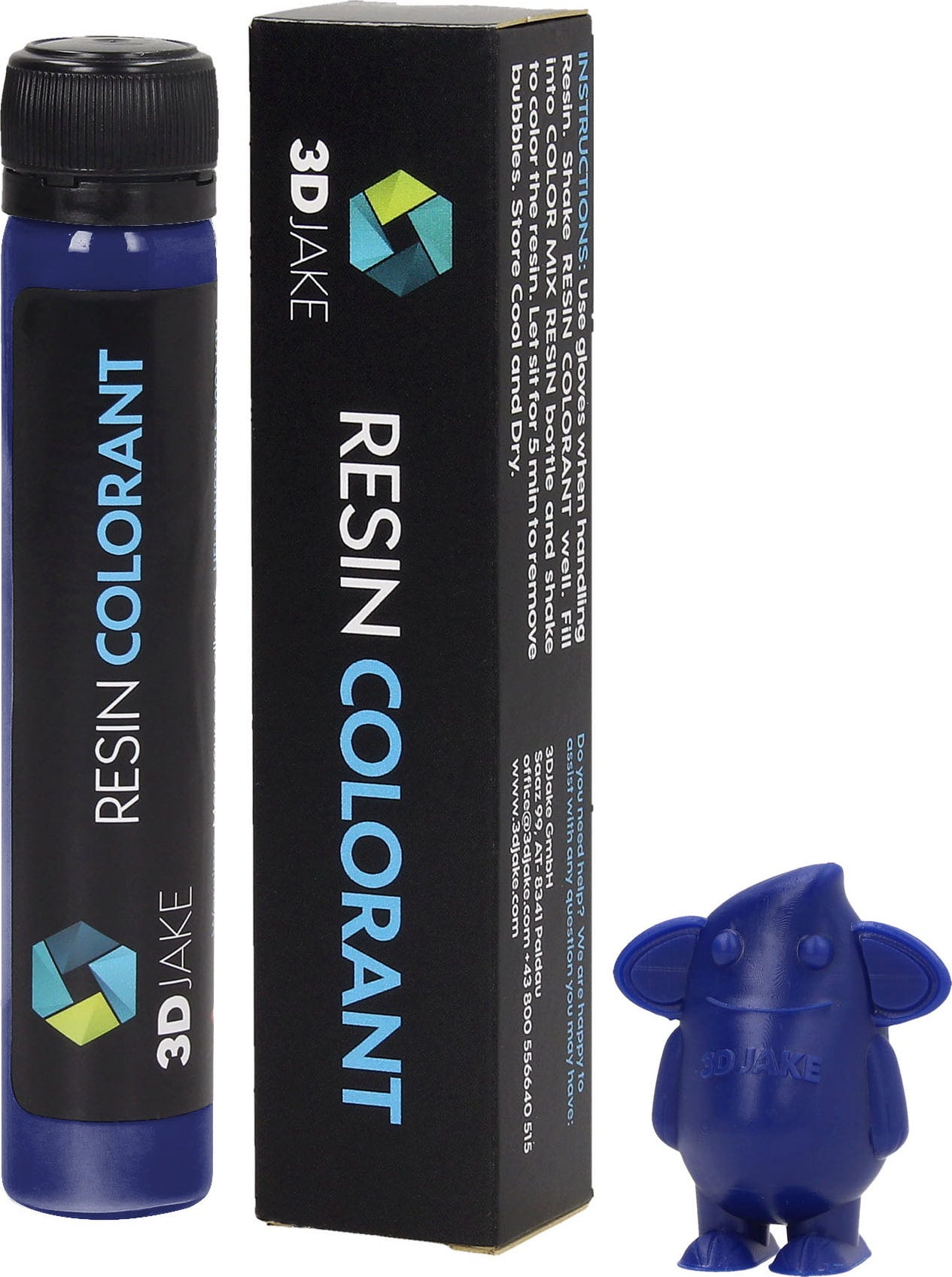 3DJAKE  Resin Colorant Ultramarinblau, 25 g    Resin Farbstoff in Ultramarinblau