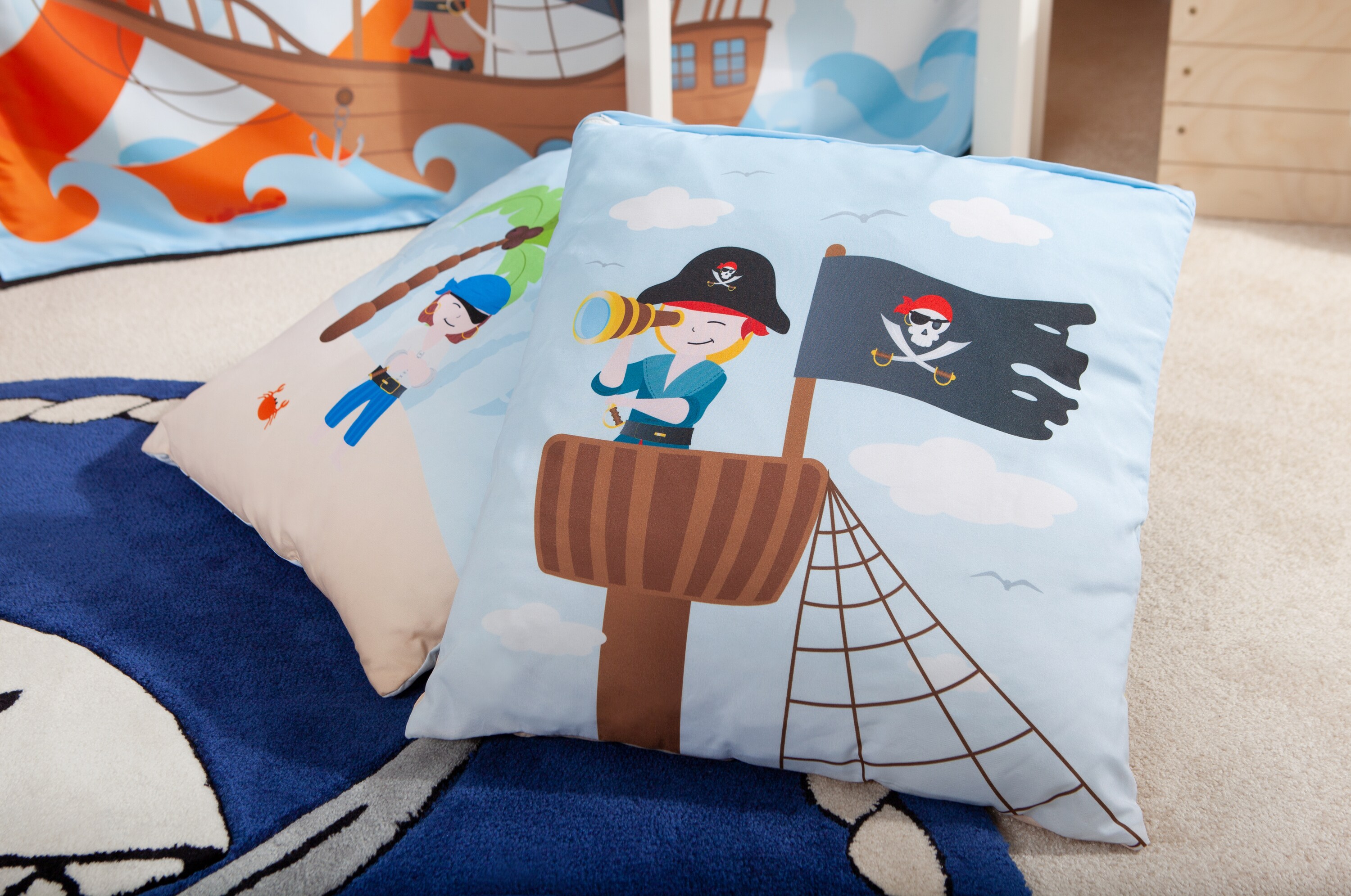 TiCAA Kinder Kissen-Set 