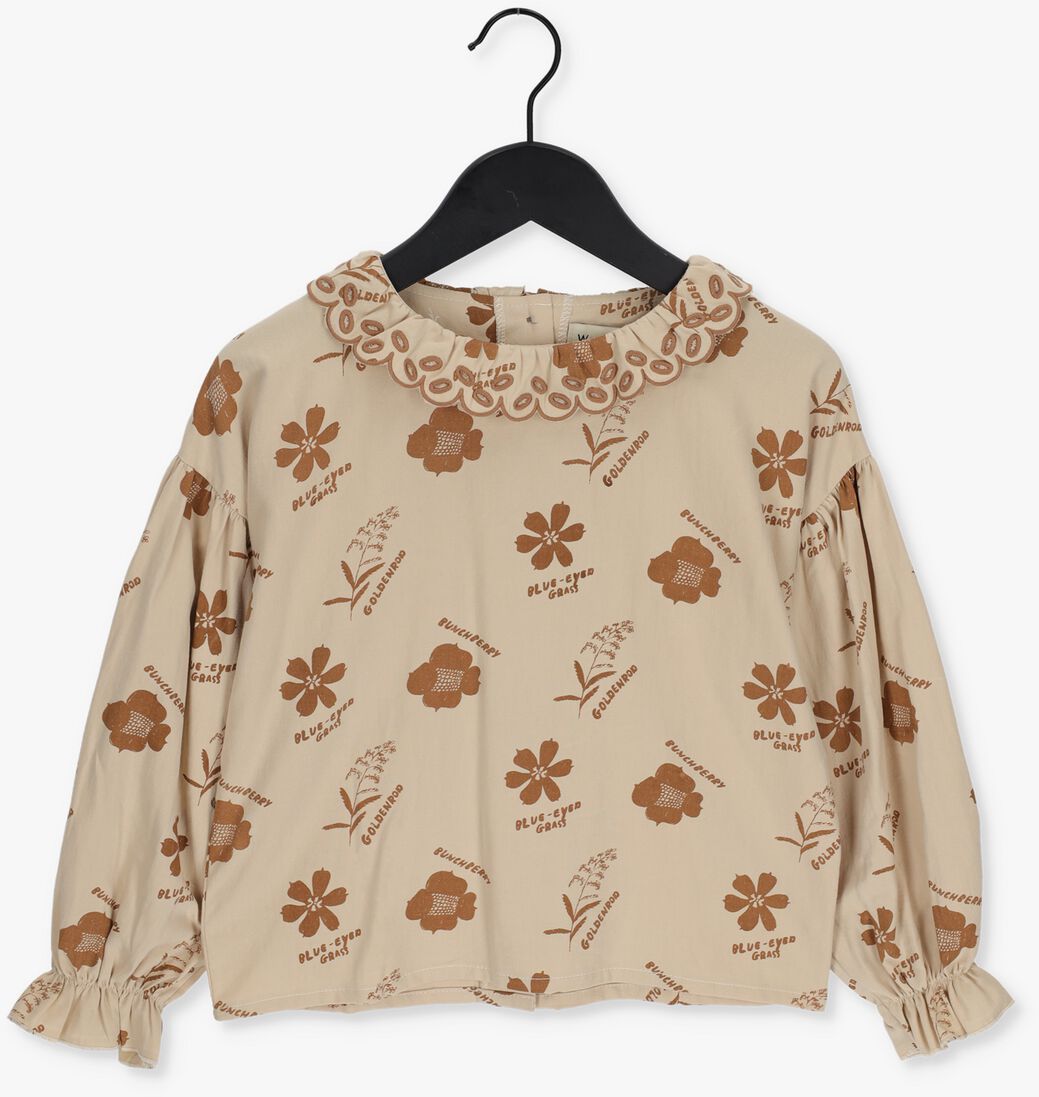 WANDER & WONDER zand wander & wonder blouse ruffle collar blouse