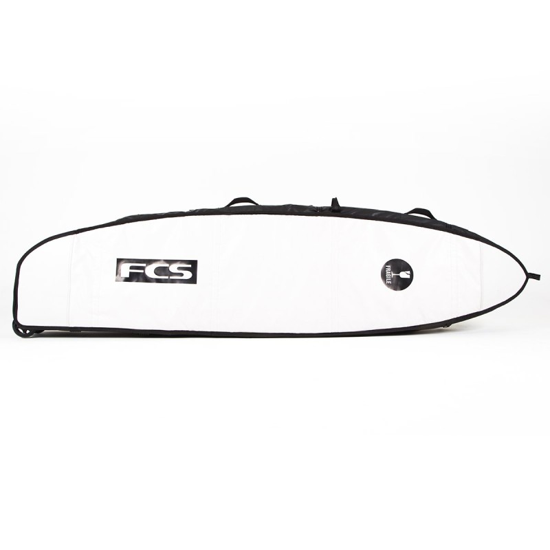 Housse de Surf FCS Travel 3 Wheelie Fun Board Black / Grey - The Corner Shop