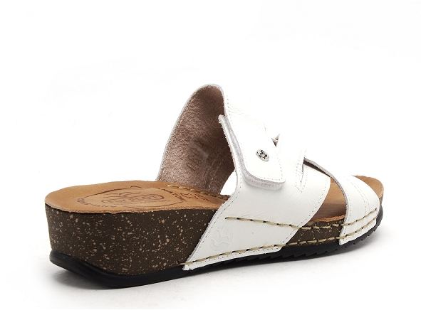 Flyflot mules et sabots plats femme flaxo blanc