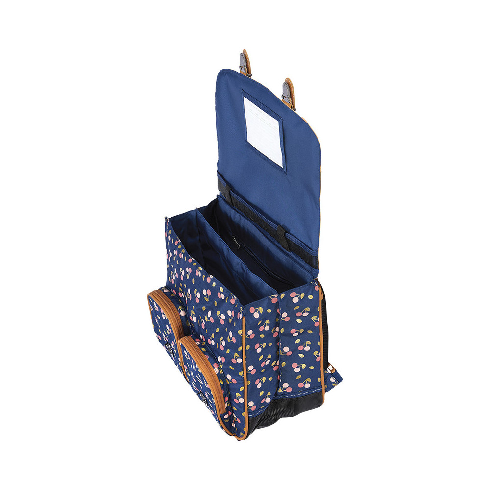 Cartable trolley Alexa bleu