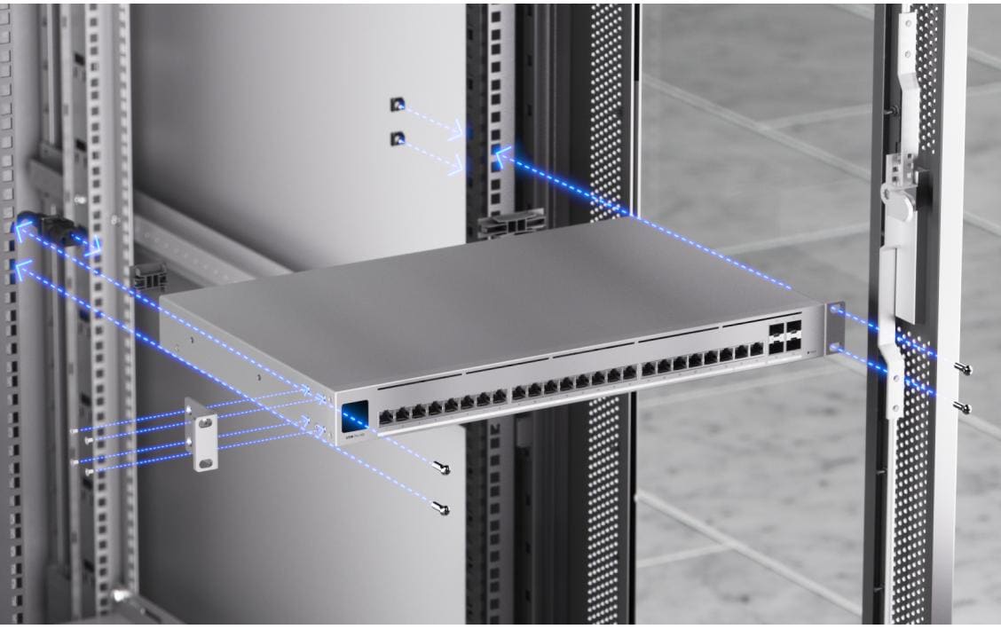 Switch Pro HD 24 28 Port<br>Leistungsfähiger 24-Port Layer-3-Switch mit 10G SFP+ Konnektivität und lüfterlosem Design