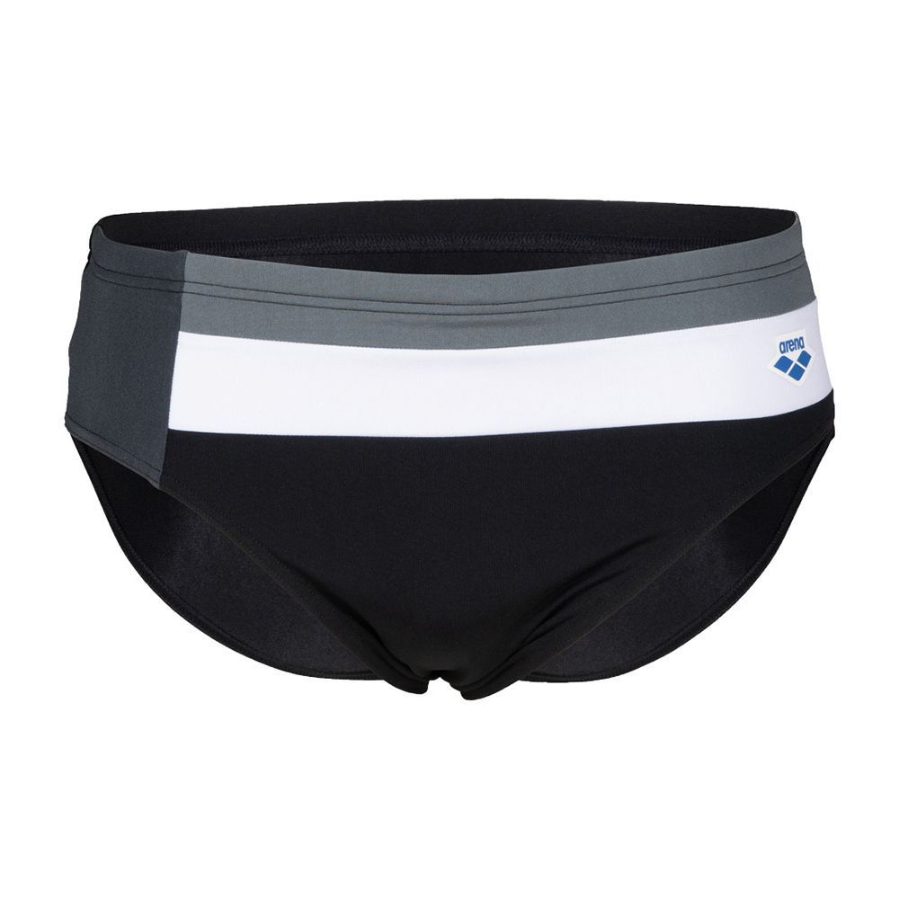 Arena ICONS - Slip de bain Homme black/asphalt/ardesia