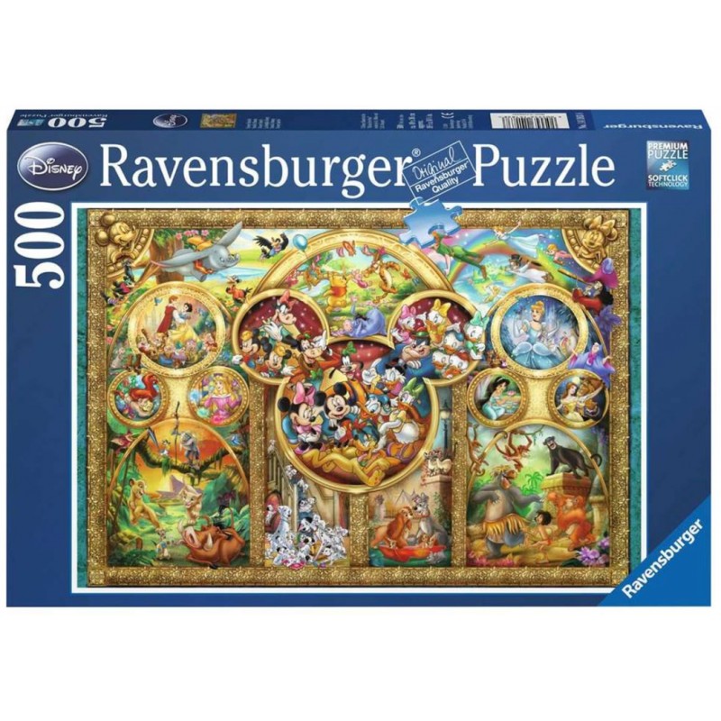 Puzzle 500 pièces - Famille Disney