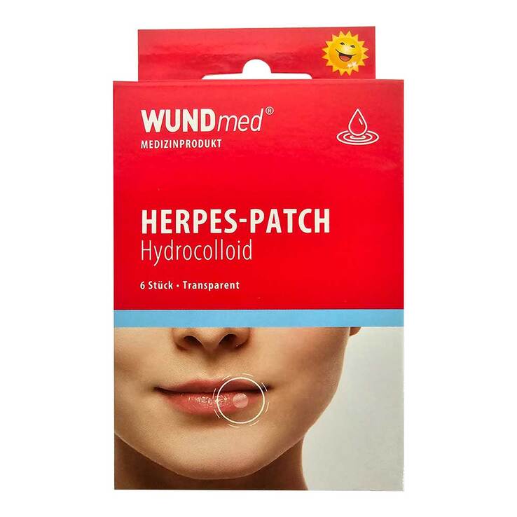 Herpes Patch hydrokolloid, 6 St